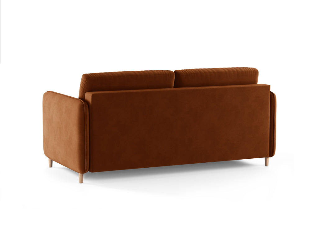 Simo Divano letto 3 Posti Salvador - Terracotta