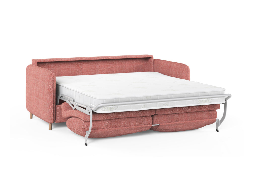 Simo Divano letto 3 Posti Babel - Rosso