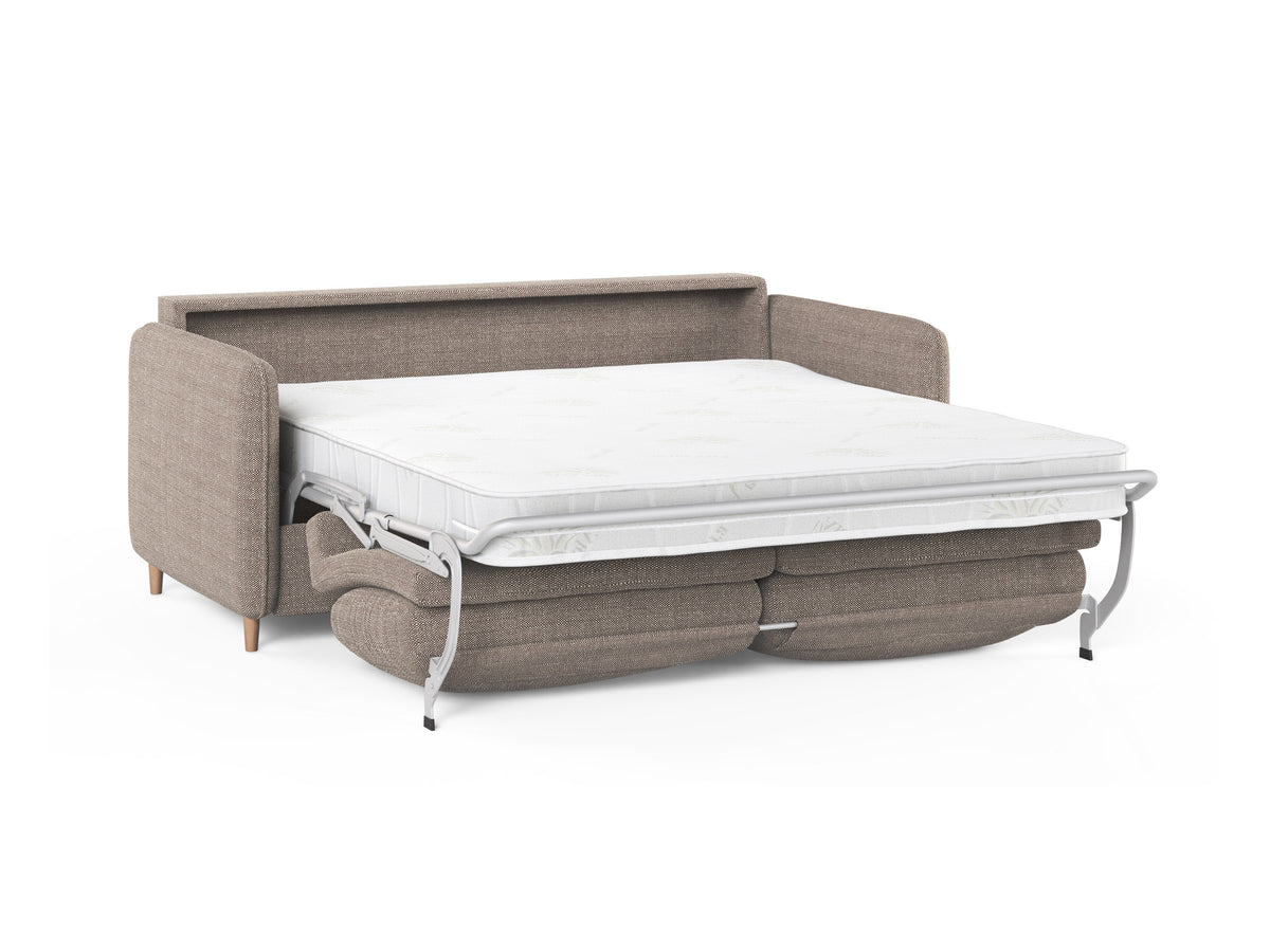 Simo Divano letto 3 Posti Babel - Marrone chiaro