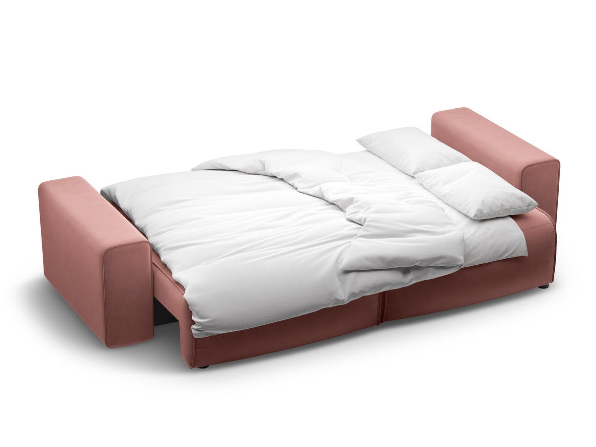 Victor Divano Letto Con Contenitore 3 Posti Paris - Rosa