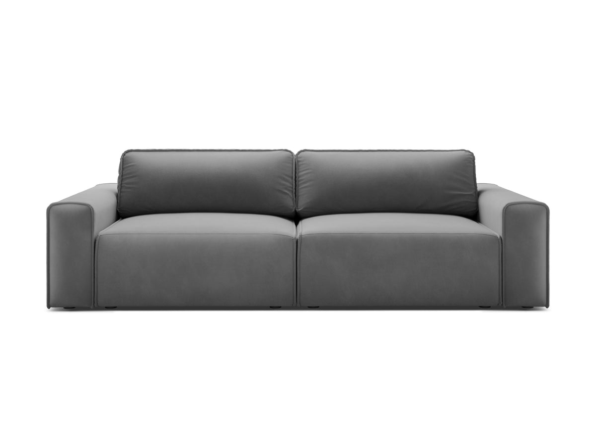 Victor Divano Letto Con Contenitore 3 Posti Paris - Grigio