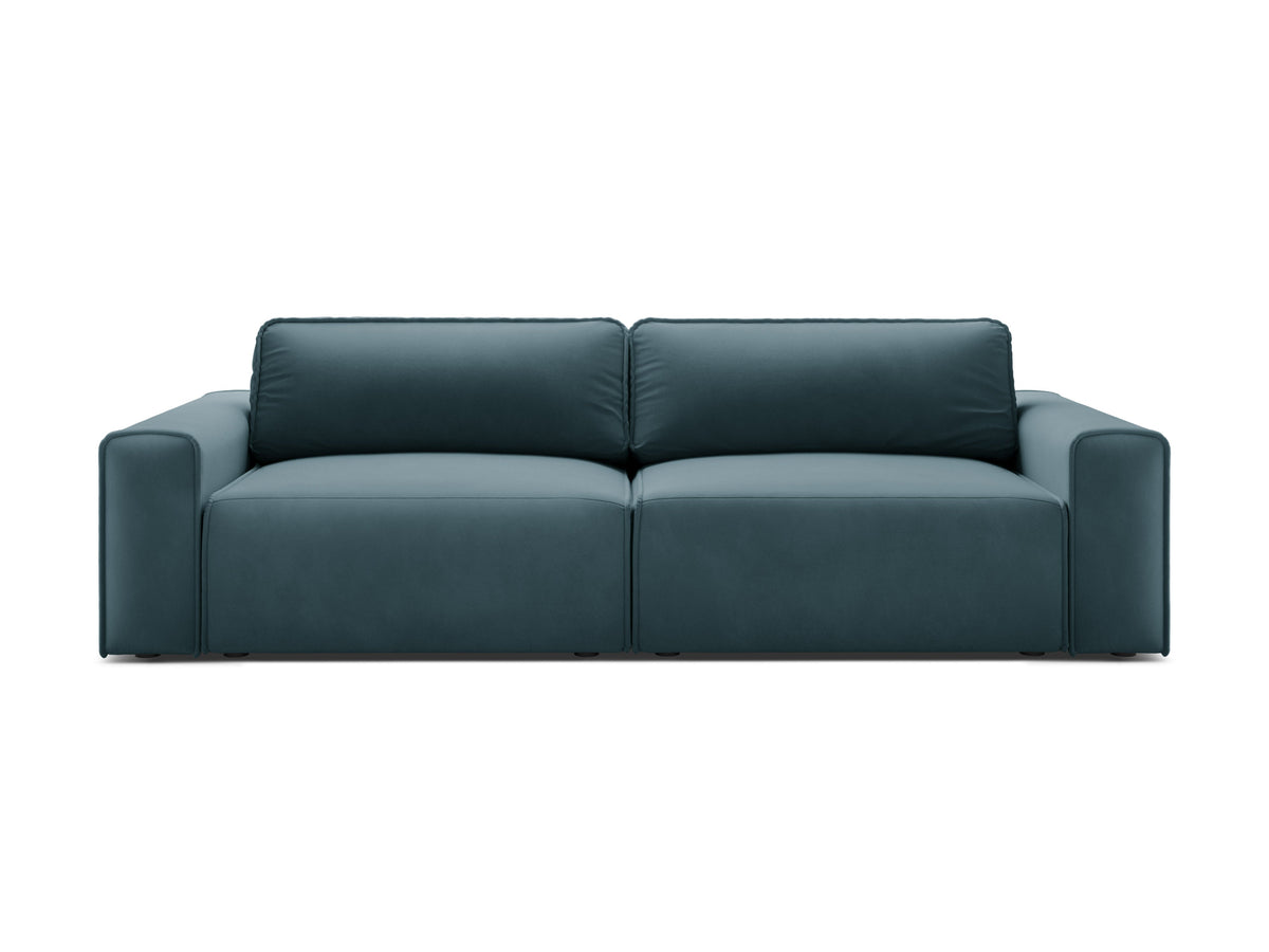 Victor Divano Letto Con Contenitore 3 Posti Paris - Blu