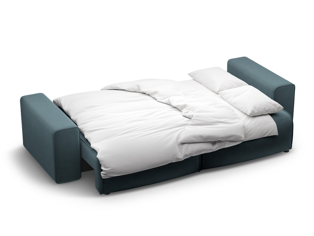 Victor Divano Letto Con Contenitore 3 Posti Paris - Blu