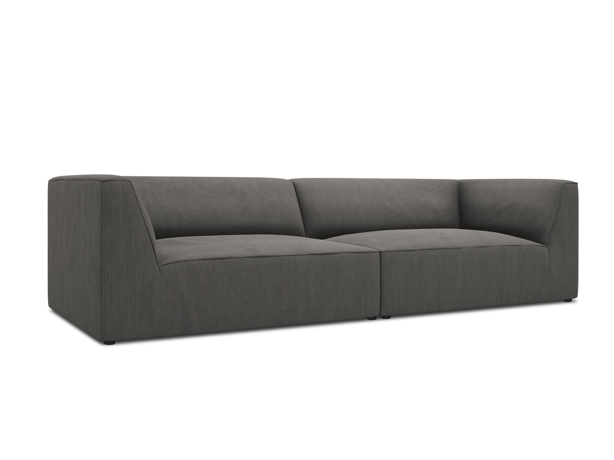 Ruby Divano 4+ Posti Scala - Grigio scuro