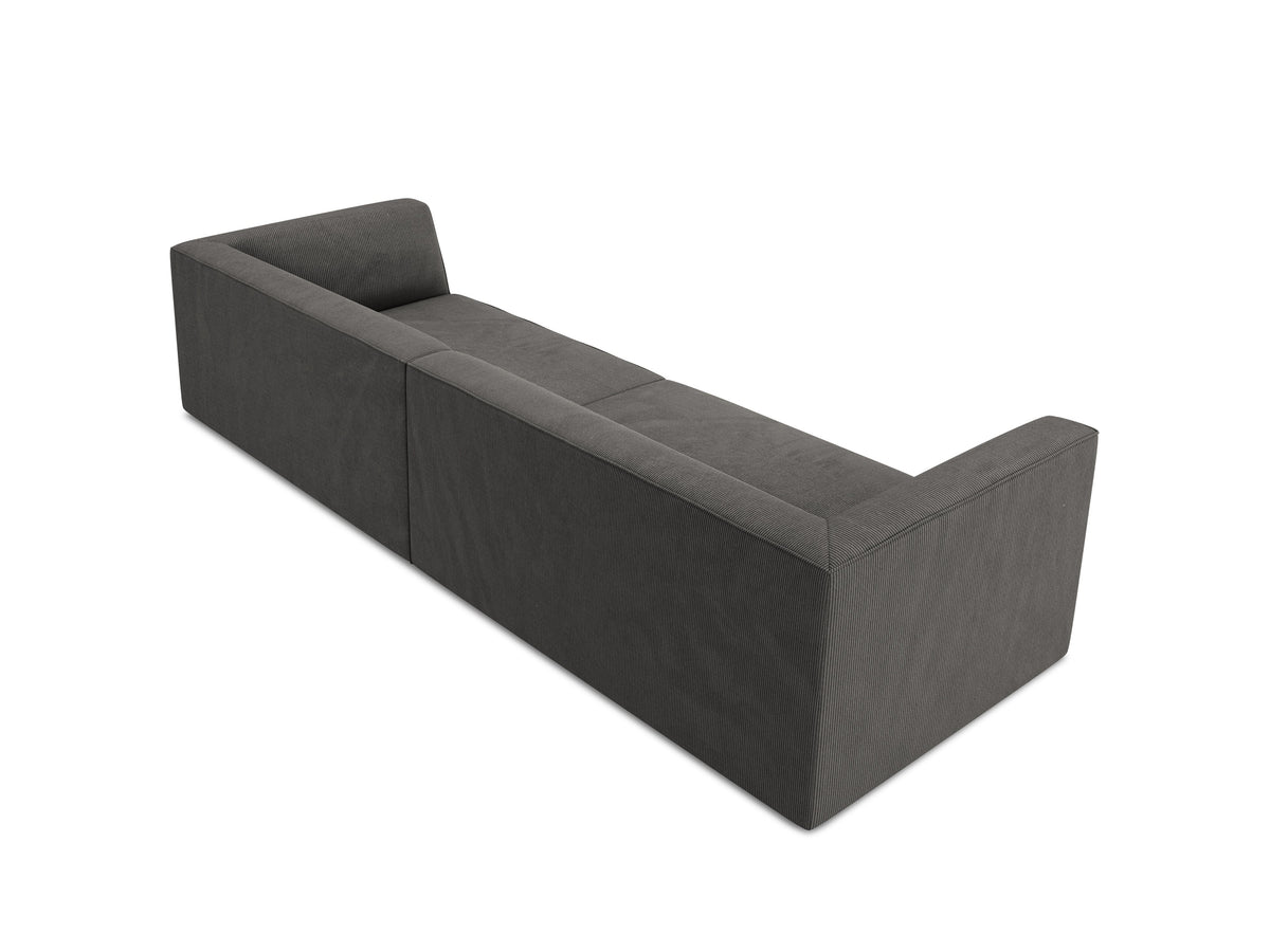Ruby Divano 4+ Posti Scala - Grigio scuro