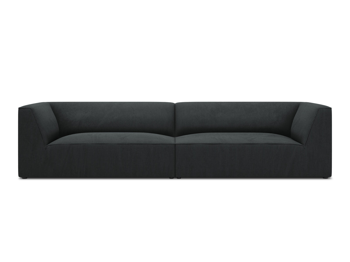 Ruby Divano 4+ Posti Scala - Nero