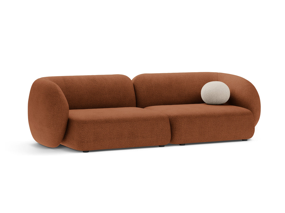 Kate Divano componibile 4+ Posti Baloo - Terracotta