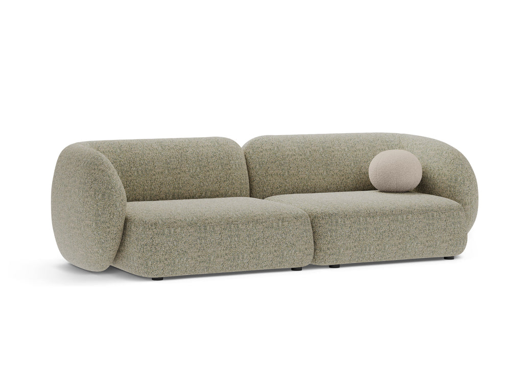 Kate Divano componibile 4+ Posti Puente - Moss green melange