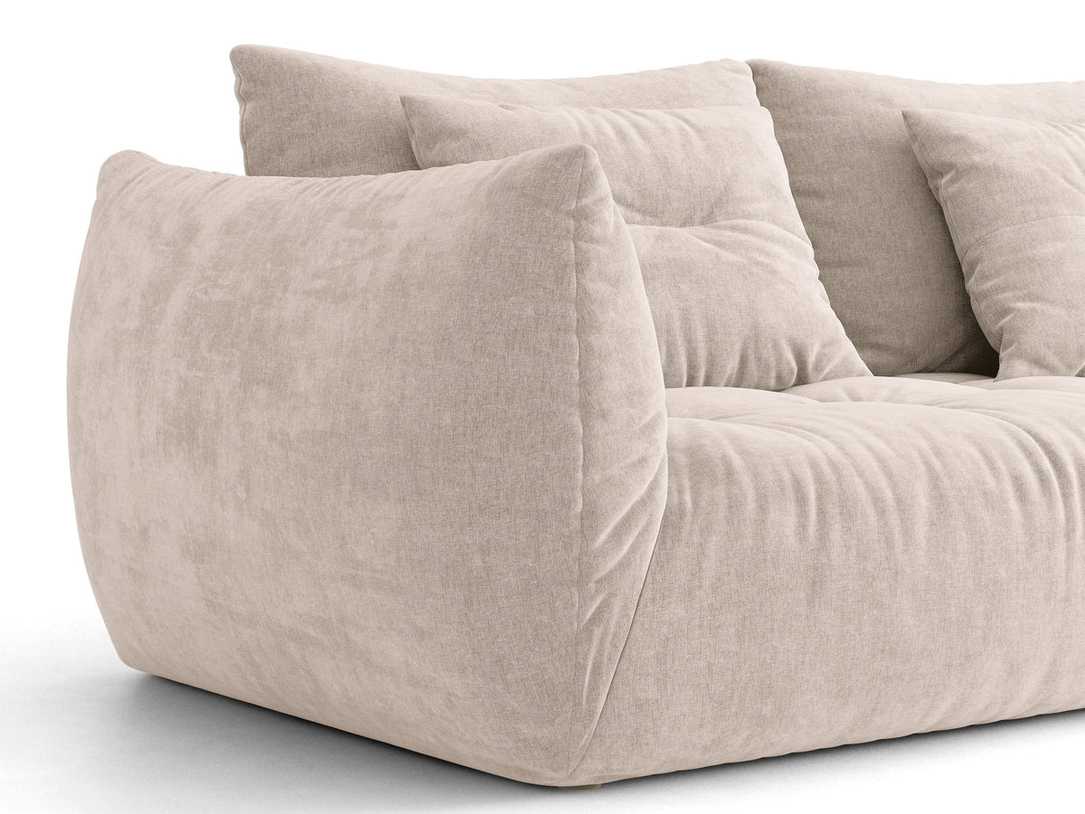 Bloom Divano componibile 4+ Posti Wind - Beige chiaro