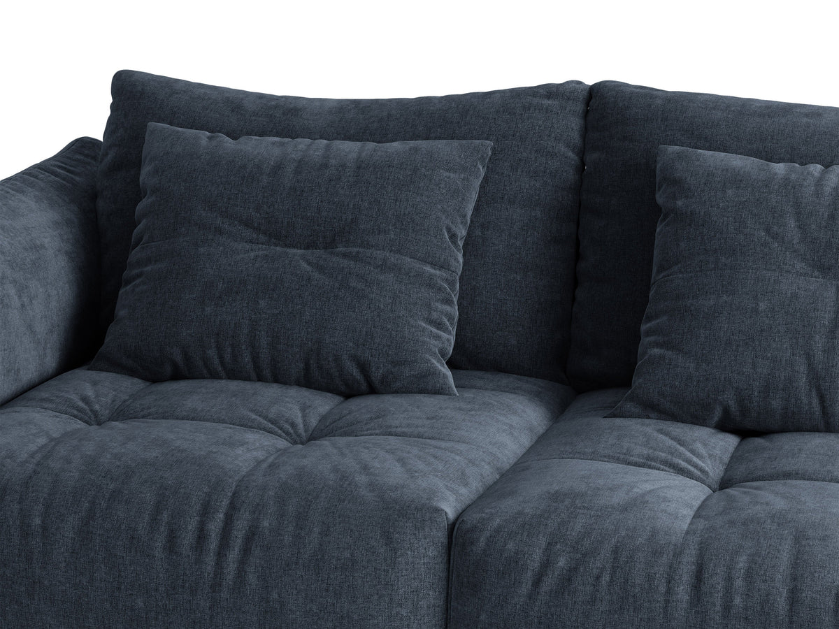 Bloom Divano componibile 4+ Posti Wind - Blu navy