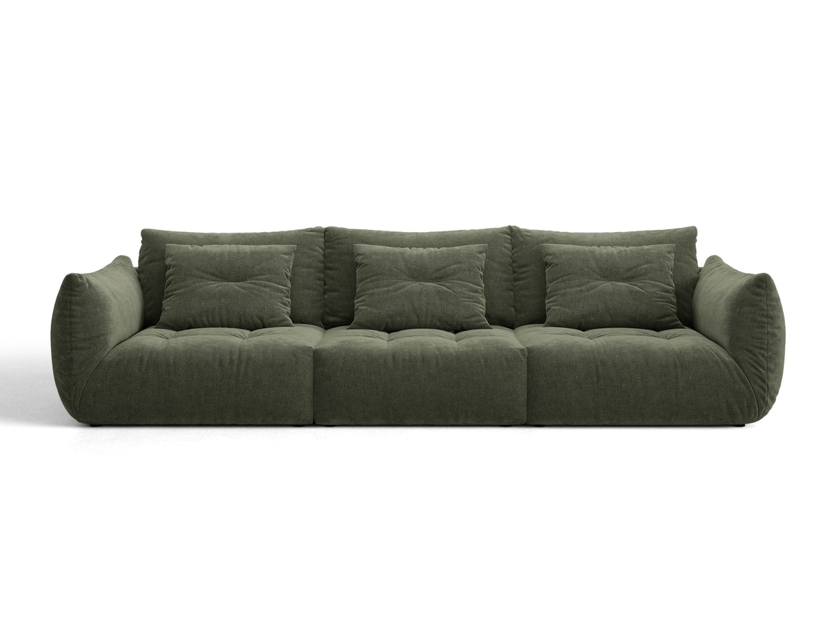 Bloom Divano componibile 4+ Posti Wind - Moss verde