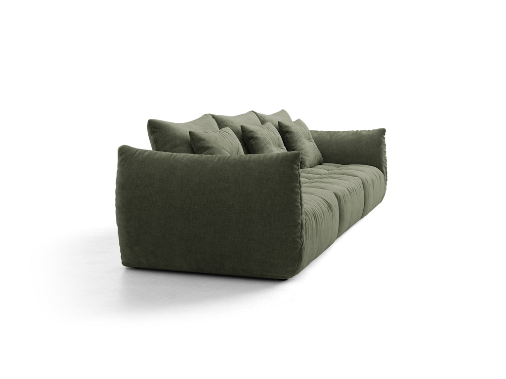 Bloom Divano componibile 4+ Posti Wind - Moss verde