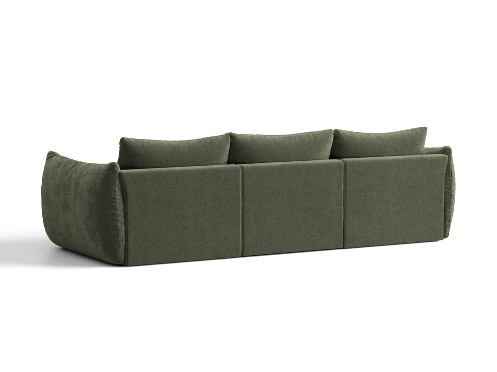 Bloom Divano componibile 4+ Posti Wind - Moss verde