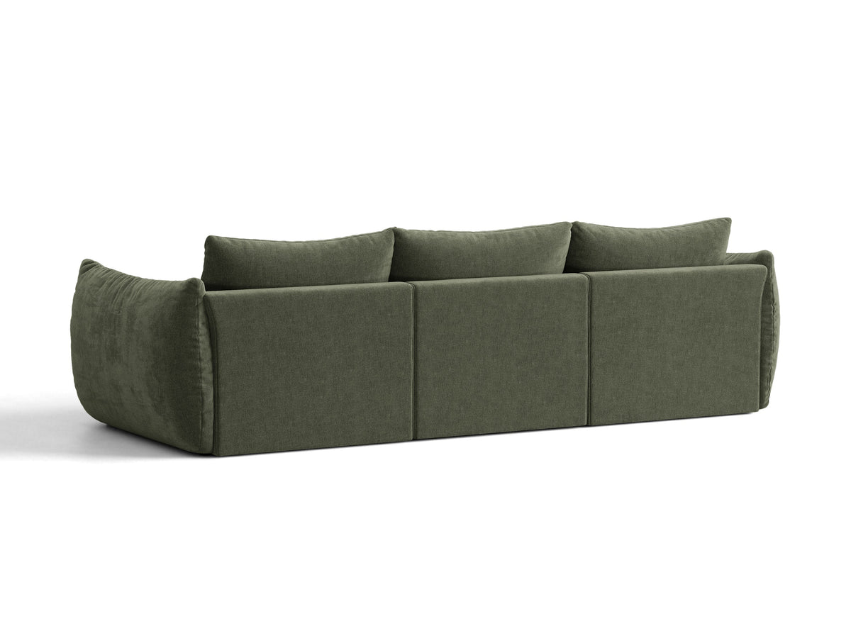 Bloom Divano componibile 4+ Posti Wind - Moss verde