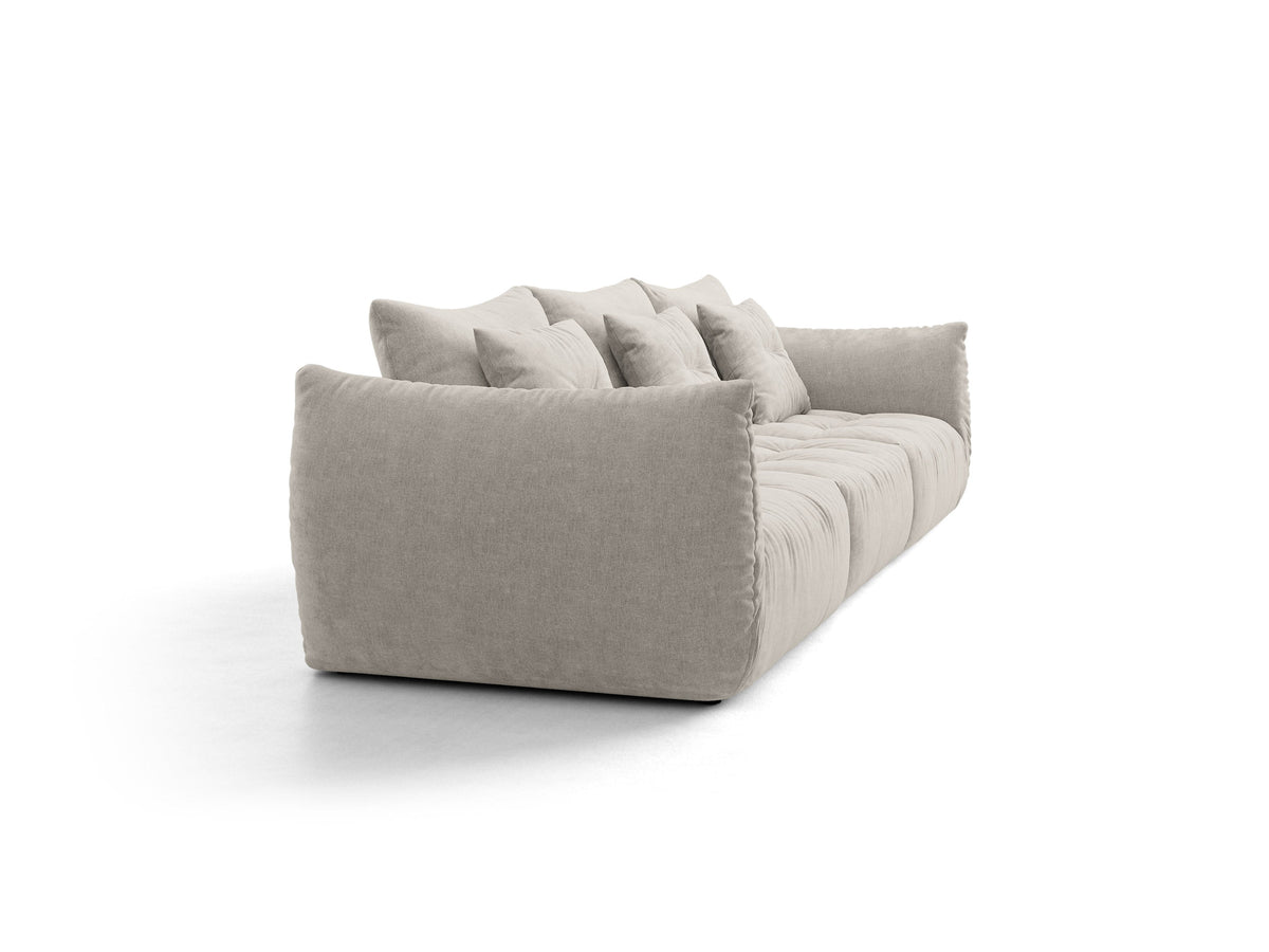 Bloom Divano componibile 4+ Posti Wind - Grigio chiaro