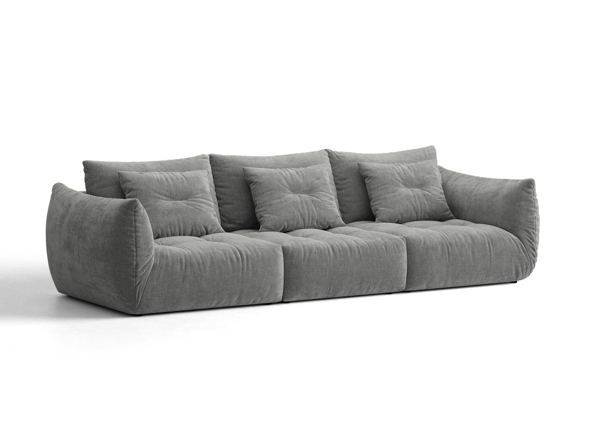 Bloom Divano componibile 4+ Posti Wind - Grigio scuro