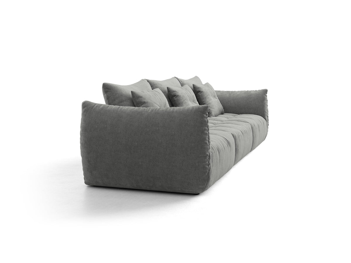 Bloom Divano componibile 4+ Posti Wind - Grigio scuro