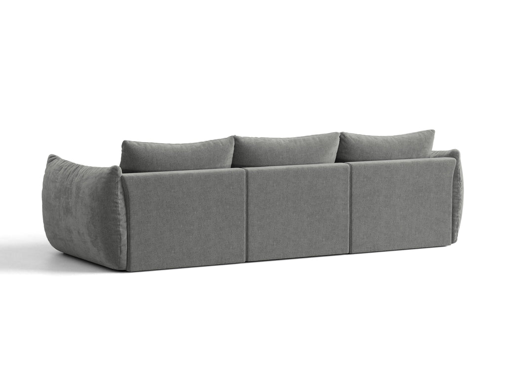 Bloom Divano componibile 4+ Posti Wind - Grigio scuro