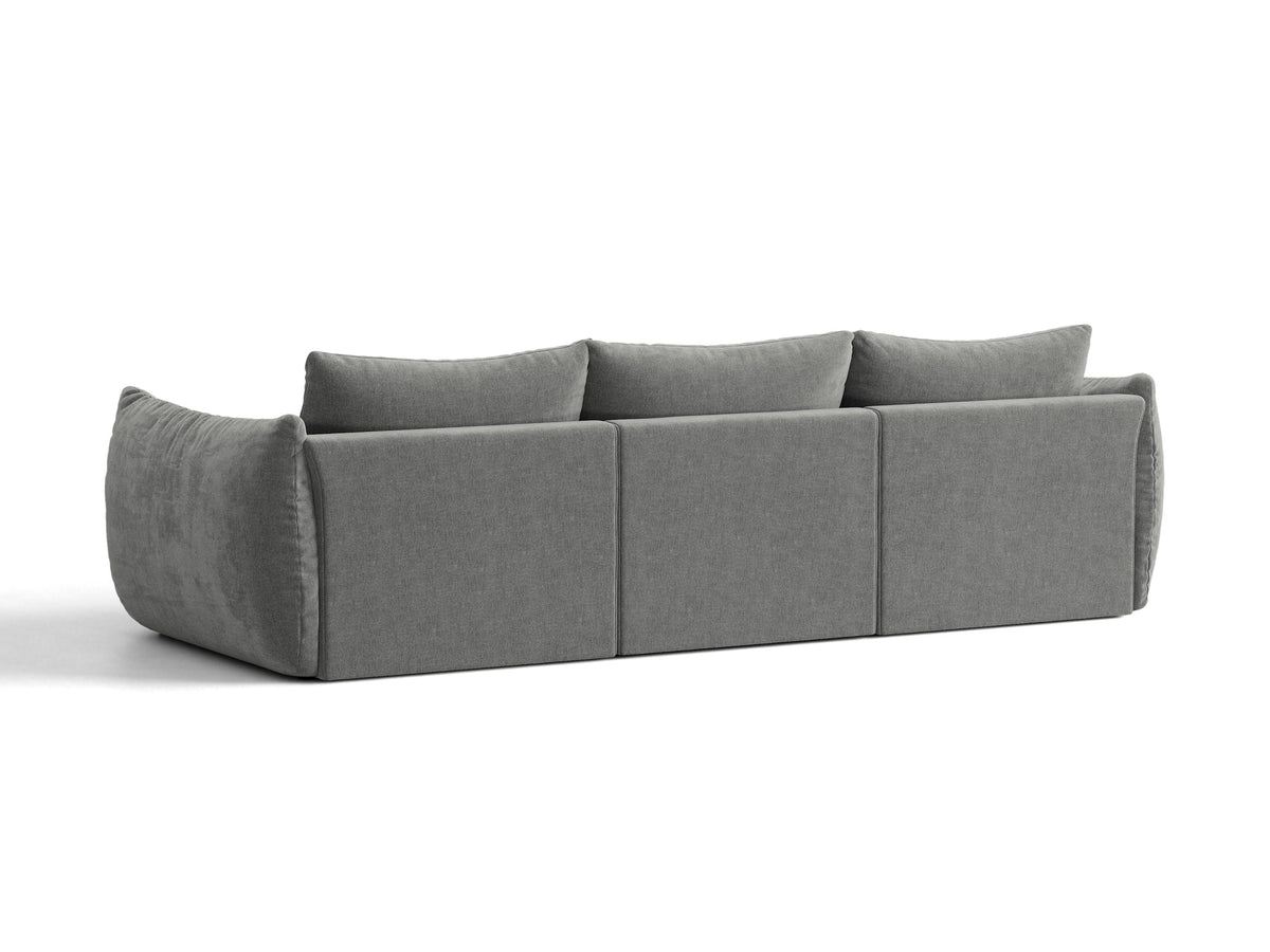 Bloom Divano componibile 4+ Posti Wind - Grigio scuro