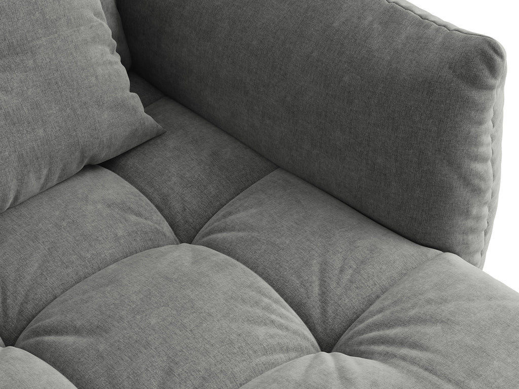Bloom Divano componibile 4+ Posti Wind - Grigio scuro