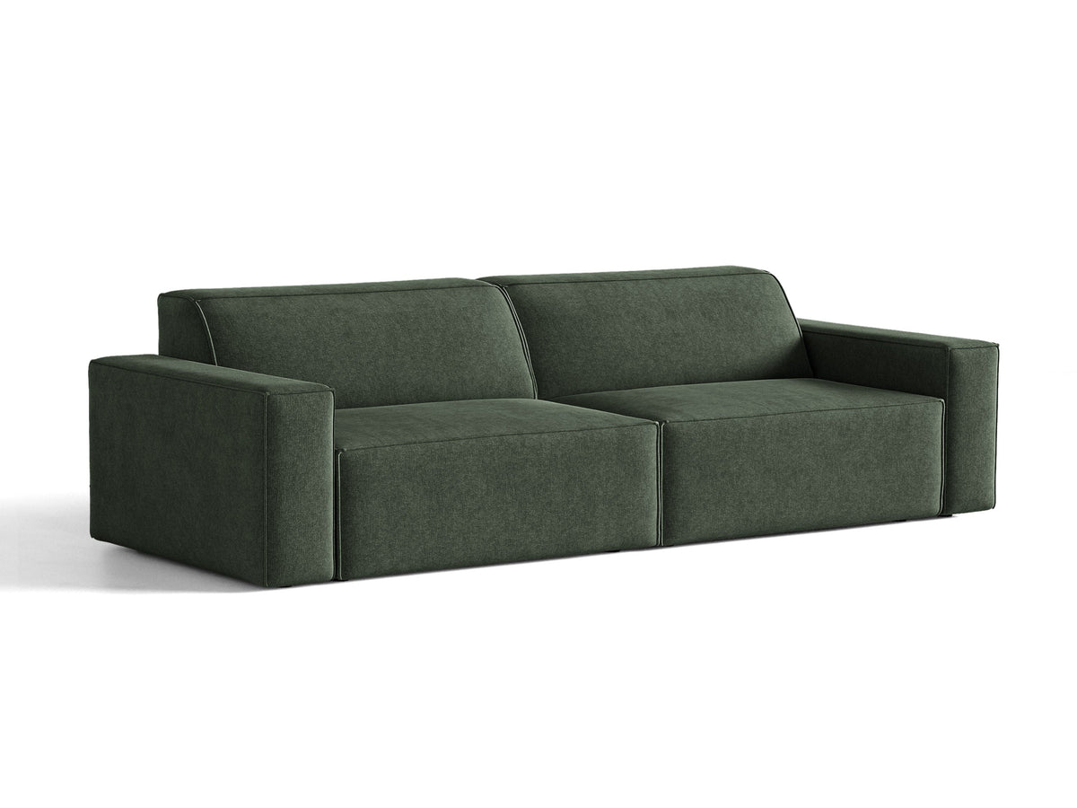 Jodie Divano componibile 4+ Posti Liberty - Moss verde