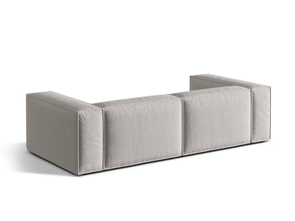 Nuria Divano 4+ Posti Liberty - Grigio chiaro