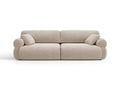Ophelia Sofa in Velluto 4+ Posti Liberty - Beige