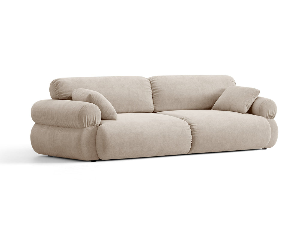 Ophelia Sofa in Velluto 4+ Posti Liberty - Beige