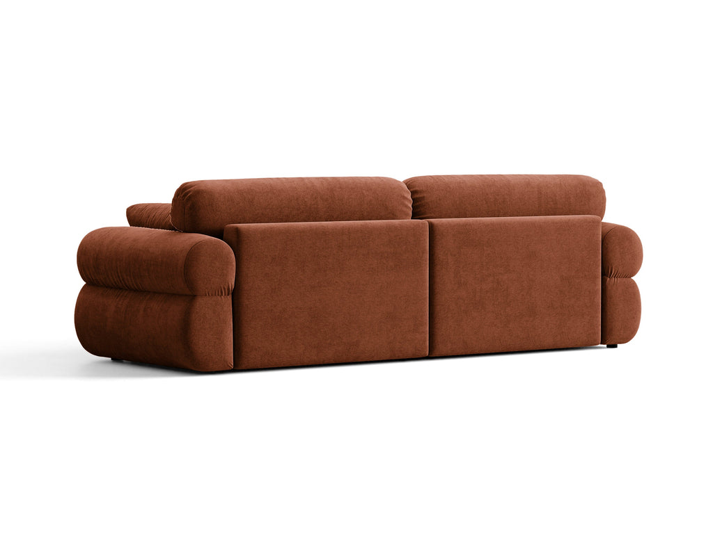 Ophelia Sofa in Velluto 4+ Posti Liberty - Brick
