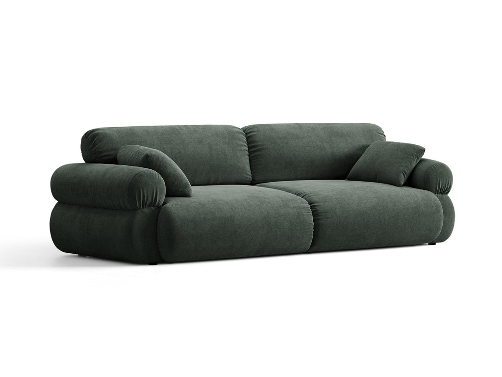 Ophelia Sofa in Velluto 4+ Posti Liberty - Moss verde