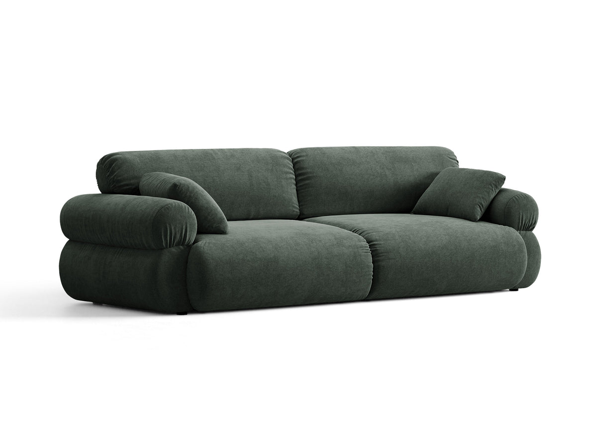 Ophelia Sofa in Velluto 4+ Posti Liberty - Moss verde