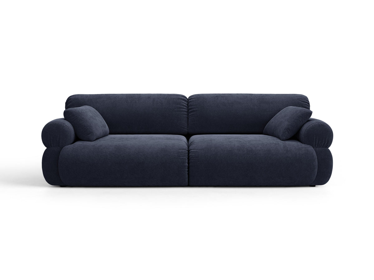 Ophelia Sofa in Velluto 4+ Posti Liberty - Blu navy