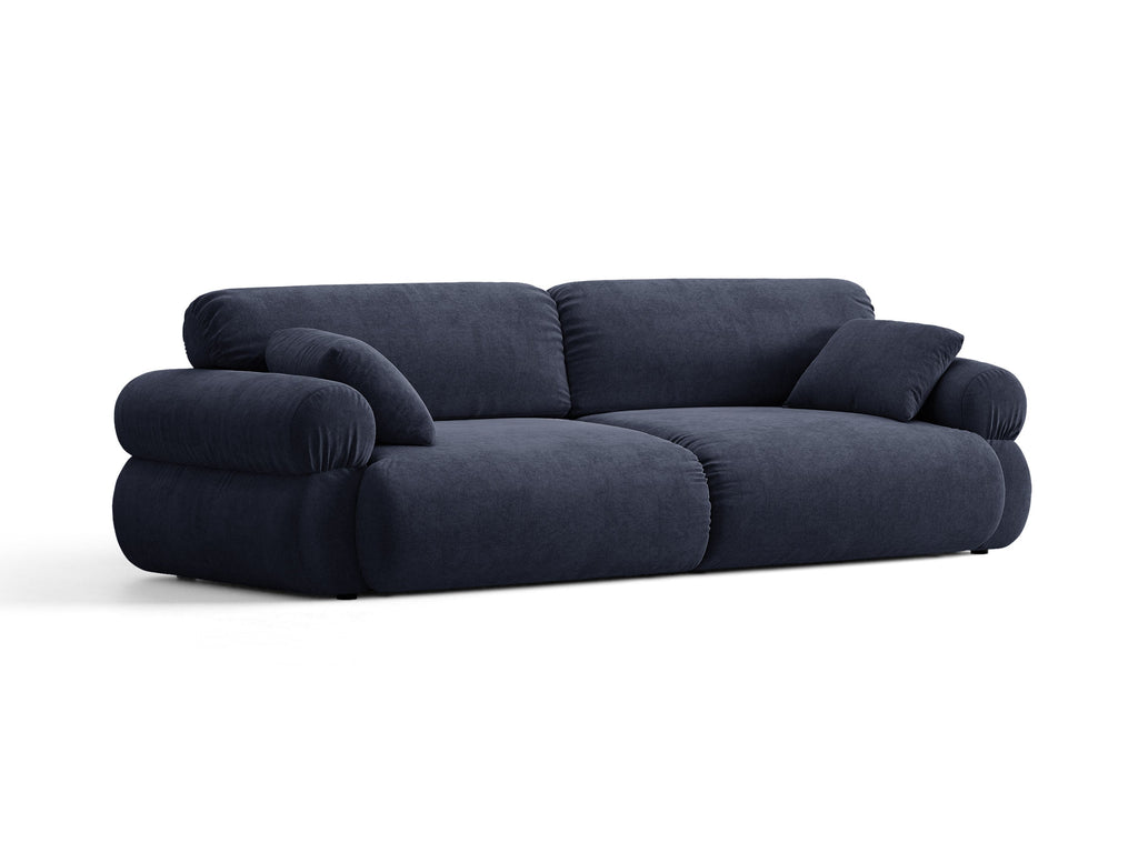 Ophelia Sofa in Velluto 4+ Posti Liberty - Blu navy
