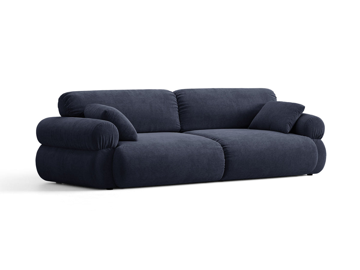 Ophelia Sofa in Velluto 4+ Posti Liberty - Blu navy