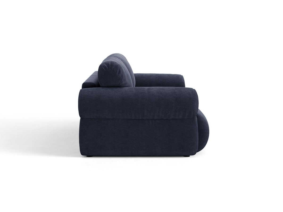 Ophelia Sofa in Velluto 4+ Posti Liberty - Blu navy
