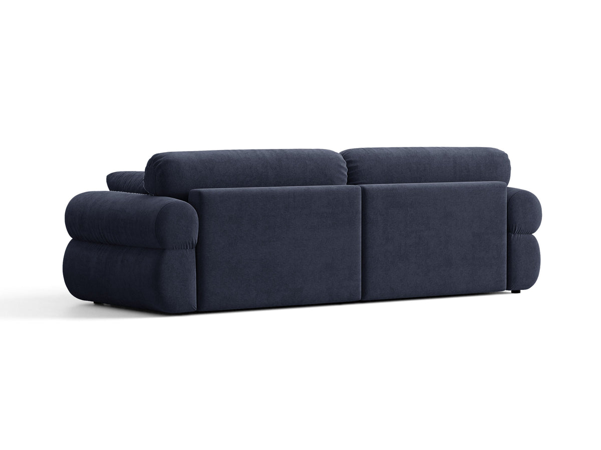 Ophelia Sofa in Velluto 4+ Posti Liberty - Blu navy