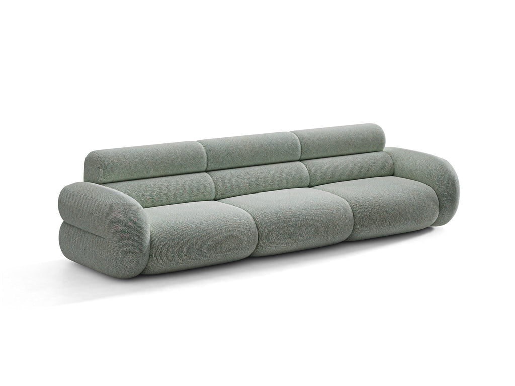 Neo Divano componibile 4+ Posti SILENCIO - Blu tenue