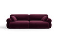 Ophelia Sofa in Velluto 4+ Posti Venus - Borgogna