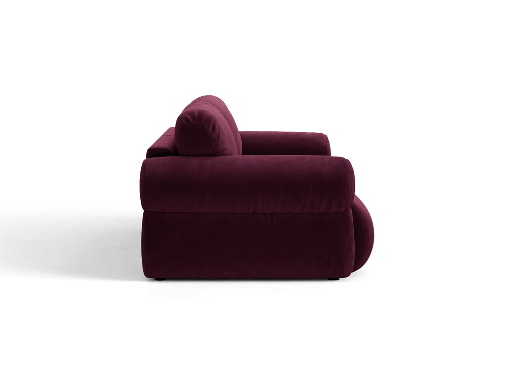 Ophelia Sofa in Velluto 4+ Posti Venus - Borgogna