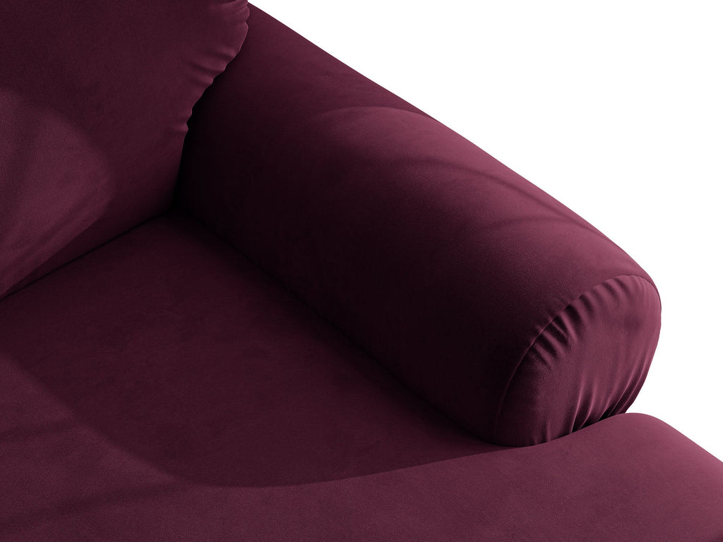 Ophelia Sofa in Velluto 4+ Posti Venus - Borgogna