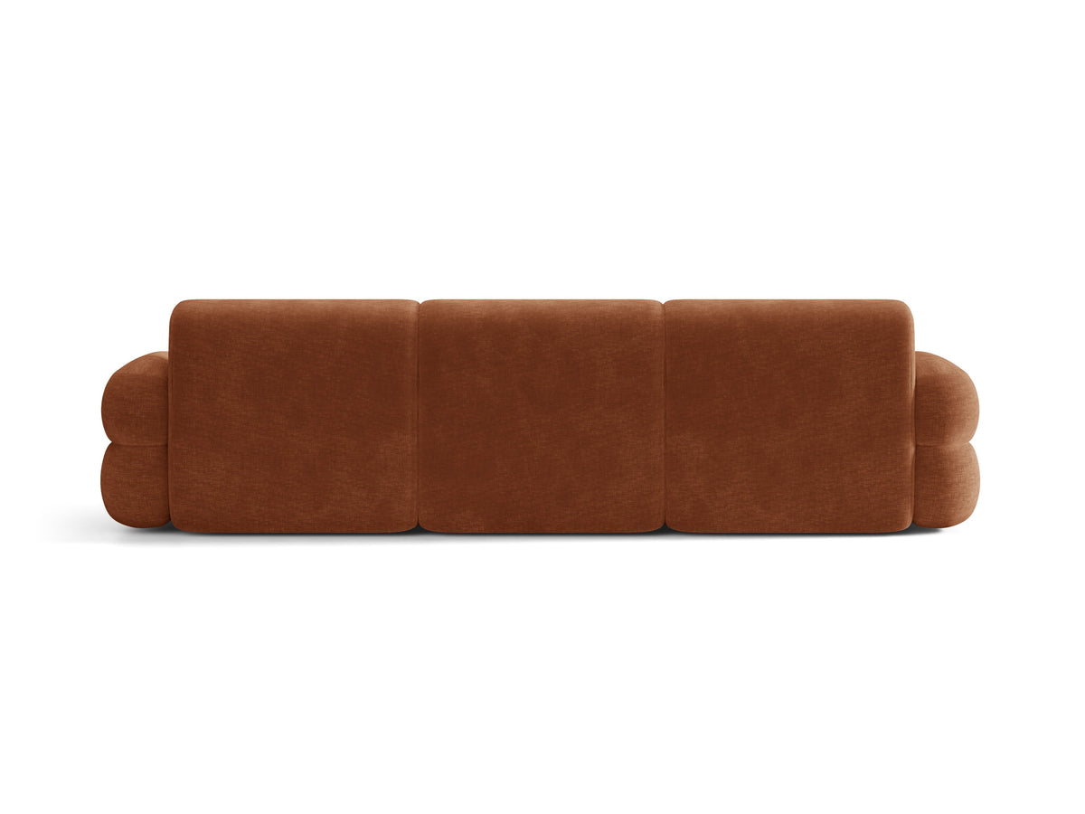 Neo Divano componibile 4+ Posti Golden - Terracotta