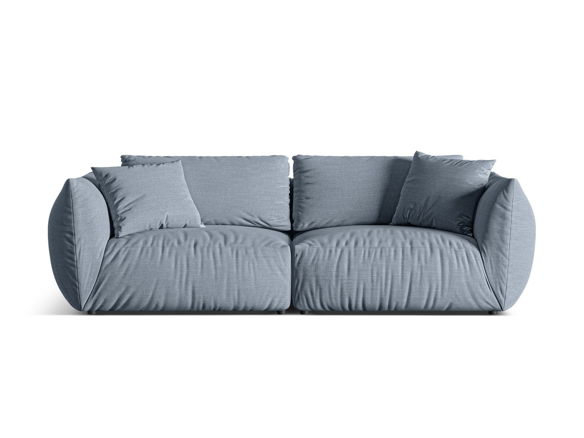 Chris Divano componibile 4+ Posti Lins - Blu tenue