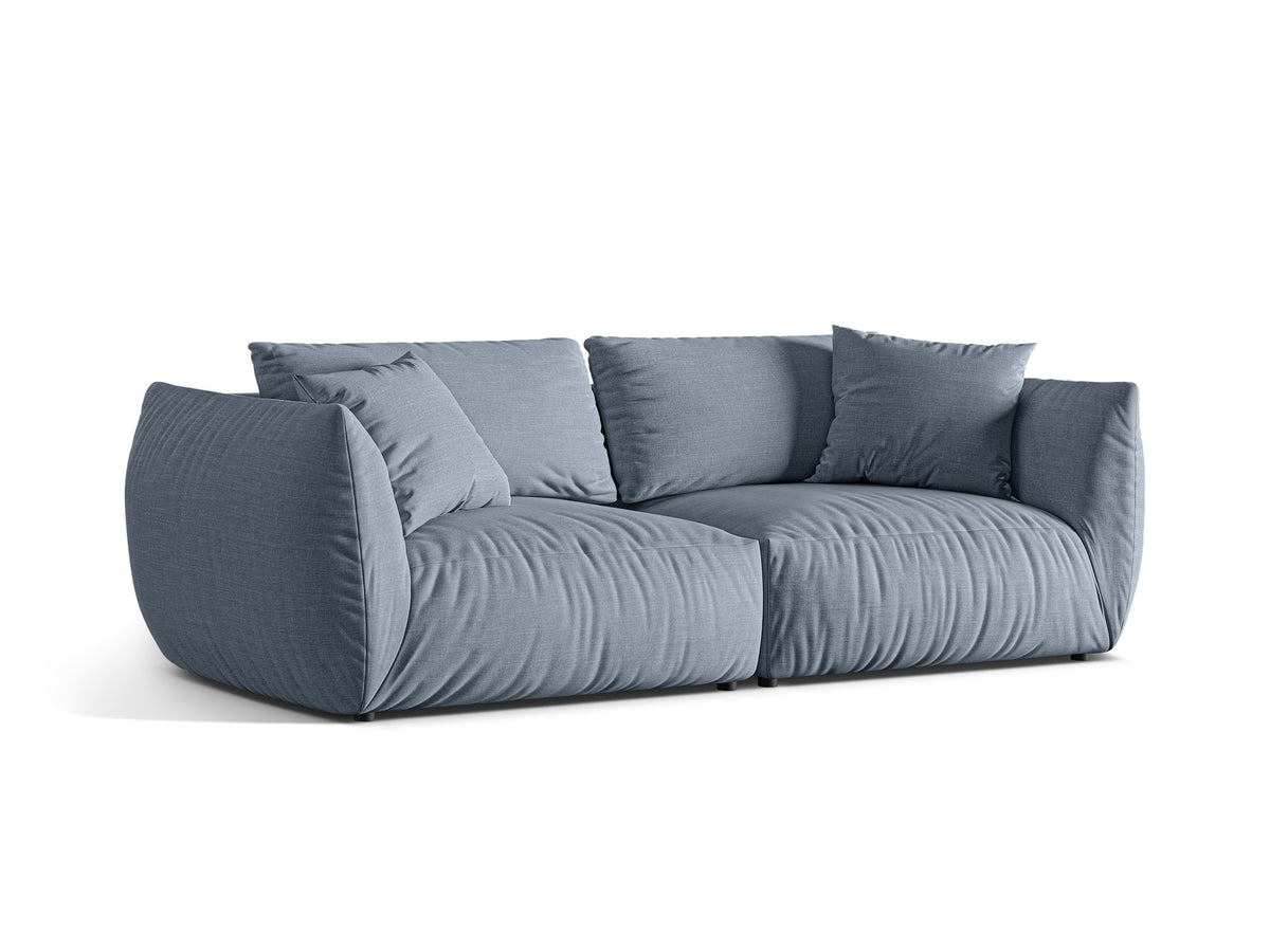 Chris Divano componibile 4+ Posti Lins - Blu tenue