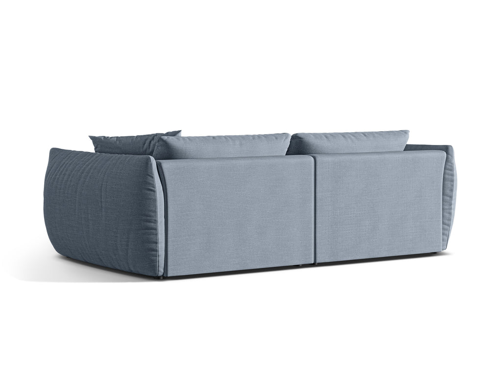 Chris Divano componibile 4+ Posti Lins - Blu tenue