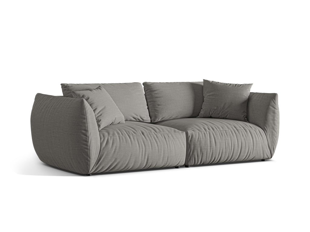 Chris Divano componibile 4+ Posti Lins - Grigio caldo