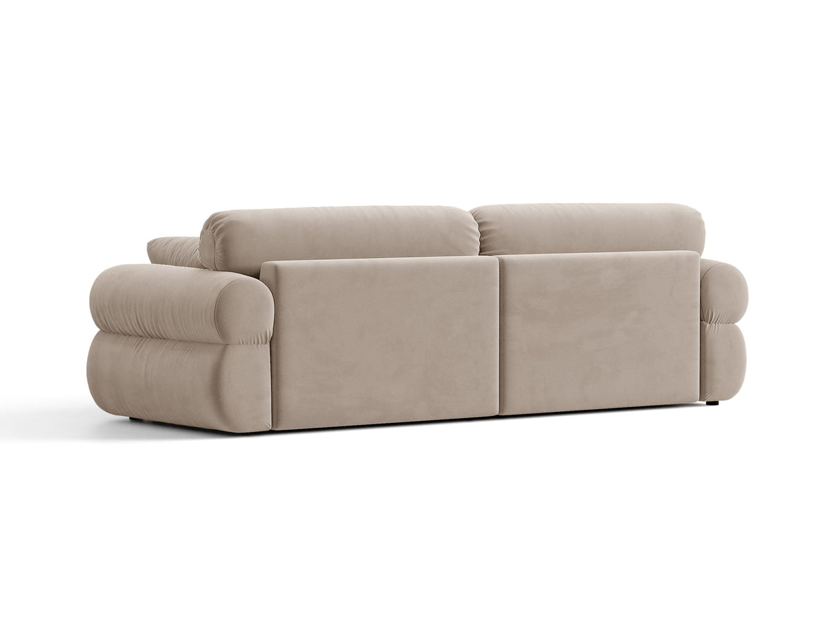 Ophelia Sofa in Velluto 4+ Posti Salvador - Beige