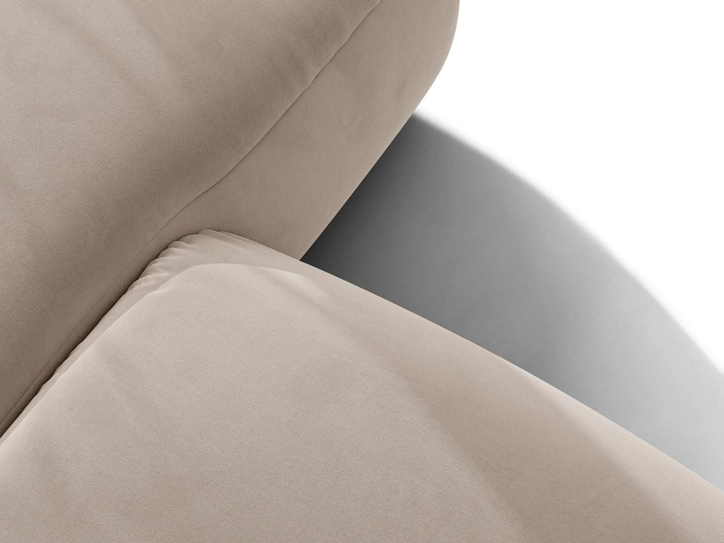 Ophelia Sofa in Velluto 4+ Posti Salvador - Beige