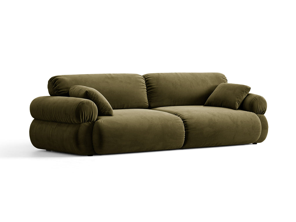 Ophelia Sofa in Velluto 4+ Posti Salvador - Verde