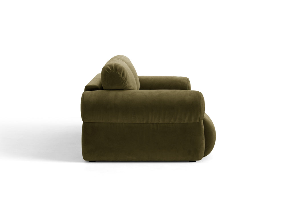 Ophelia Sofa in Velluto 4+ Posti Salvador - Verde