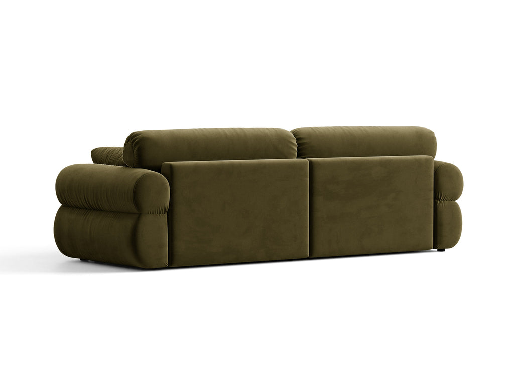 Ophelia Sofa in Velluto 4+ Posti Salvador - Verde